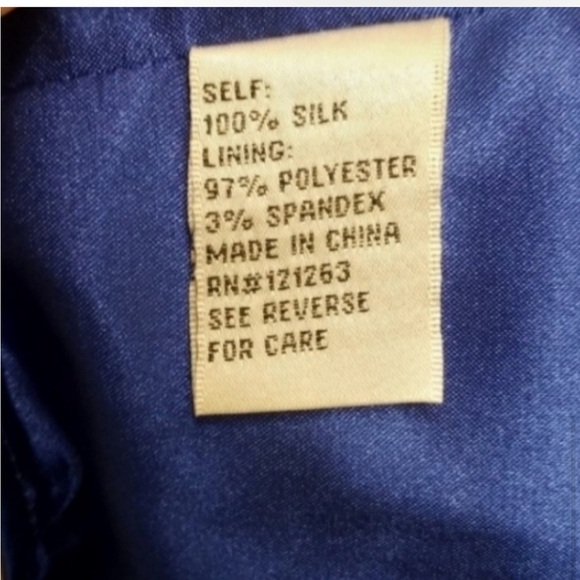 Mikael Aghal Strapless Origami Bodice Gown - Picture 7 of 7